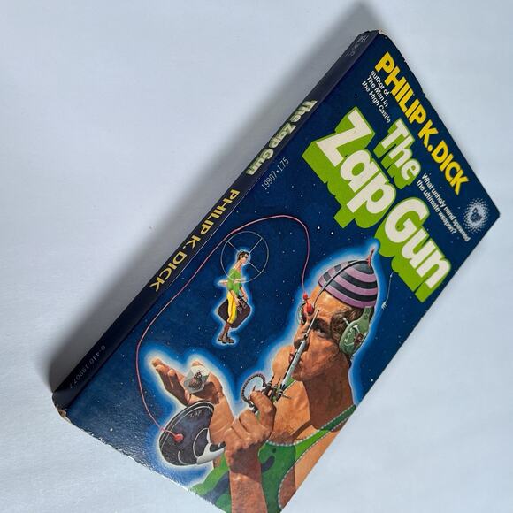 The Zap Gun Philip K. Dick Vintage Paperback First Dell Printing 1978 Sci-Fi - Picture 2 of 6